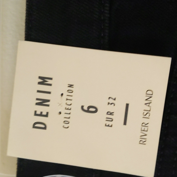 River Island | UK denim skirt size 2 - Picture 6 of 7